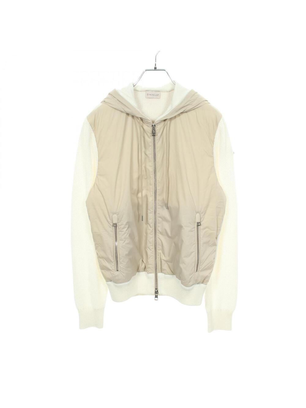 Moncler Hooded Down Jacket Nylon Cotton #340240M65B